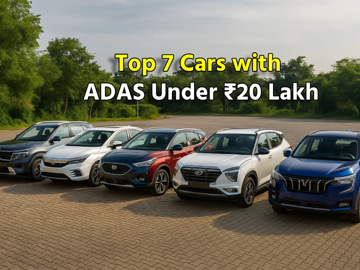 Top 7 Cars with ADAS Under ₹20 Lakh in India 2025 List