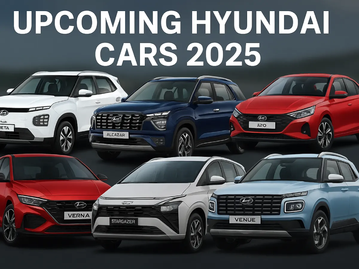 Top Hyundai Upcoming Cars in India 2025 – Launch Timeline, Price & Features