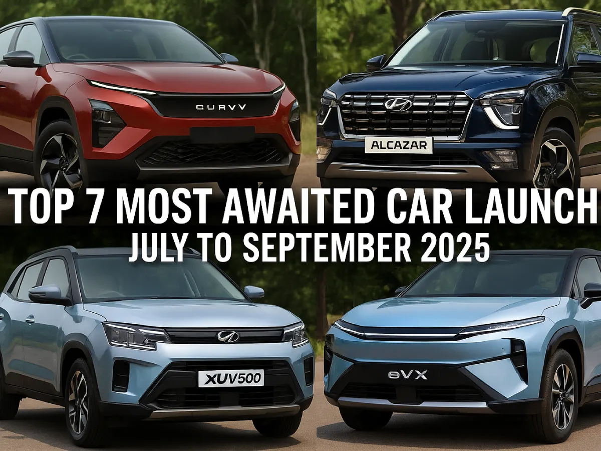 Top 7 Most Awaited Car Launches in India – July to September 2025