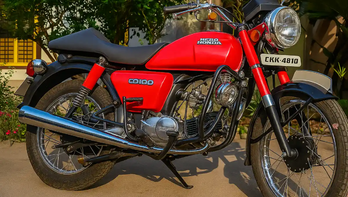 Hero Honda CD 100 – The Motorcycle That Changed India’s Roads Forever
