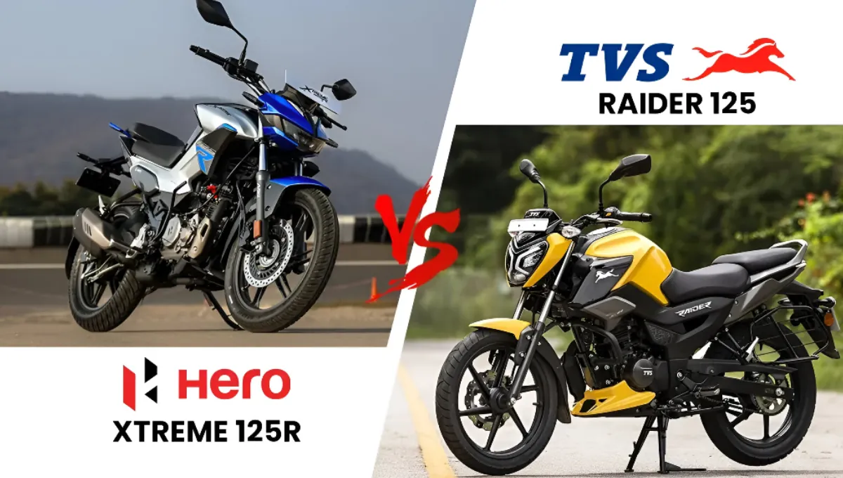 Hero Xtreme 125R vs TVS Raider – Which 125cc Commuter Wins in 2025?